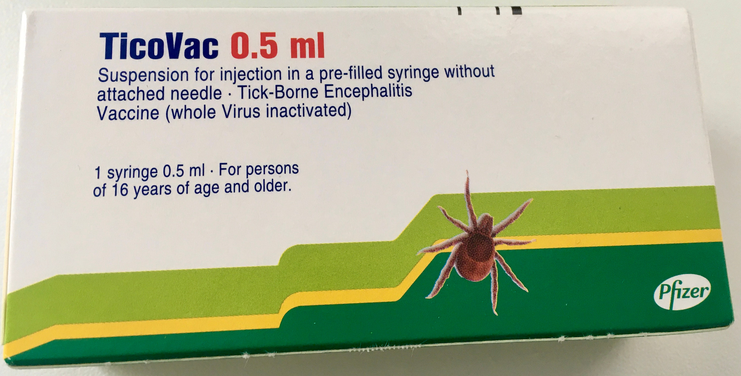 Ticovac tick-borne encephalitis vaccine